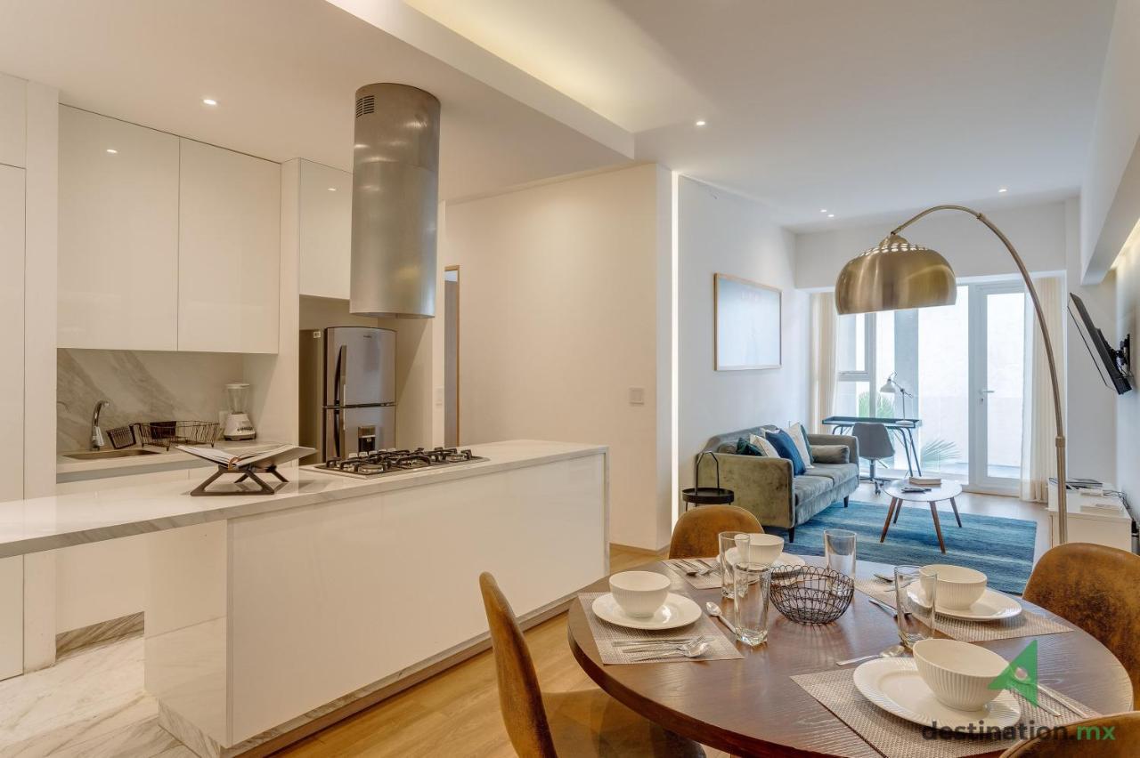 Lovely & Spacious Apartment With Pool & Gym In La Condesa - Icon Mexico City Exteriör bild